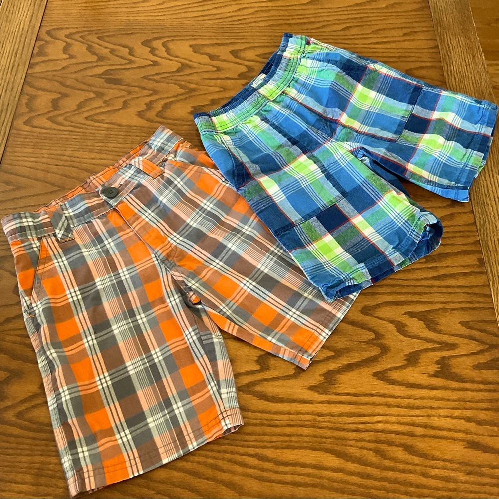 Beverly Hills Polo Club & Place Boys Shorts, Sz 5/6 & 5, Set of 2
